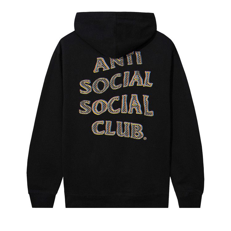 Anti Social Social Club Blurred Lines Mind Games Hoodie 'black'