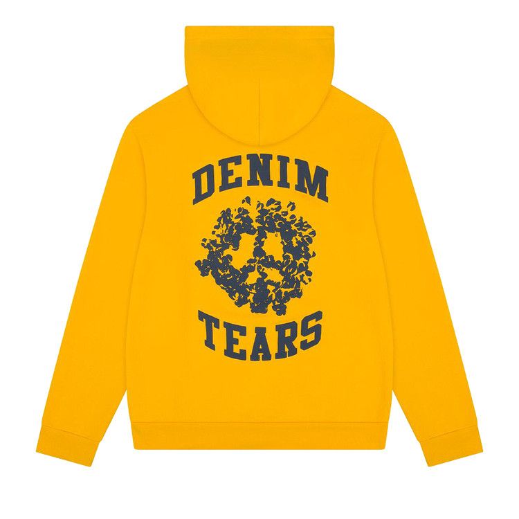 Logo Hoodie FUSION Yellow＆Denim XL Orange-Yellow Hoodie Sweatshirt XL | eBay