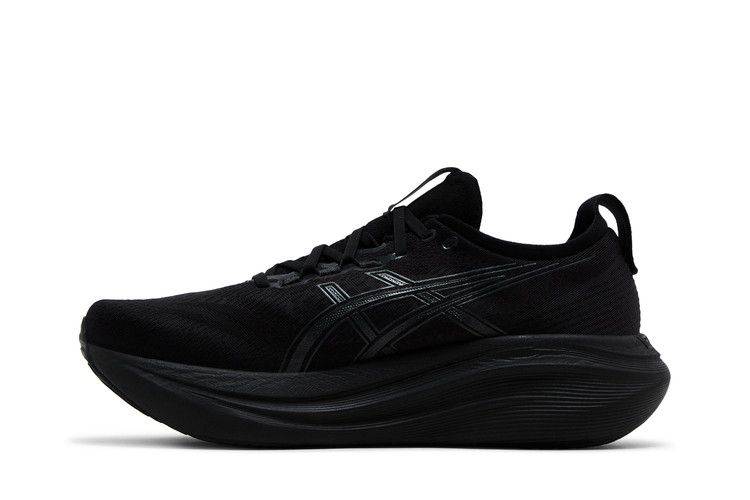 ASICS Gel-Nimbus 27 Black Graphite Grey - Thumbnail 4
