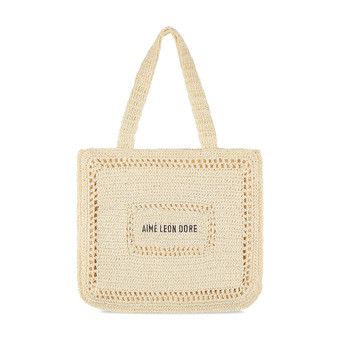 Buy Aimé Leon Dore Crochet Tote Bag 'Afterglow' - SS25AB018