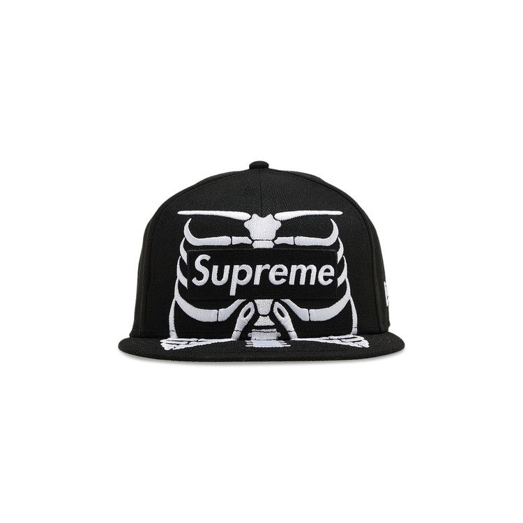 Buy Supreme Bones Box Logo New Era 'Black' - SS25H11 BLACK | GOAT