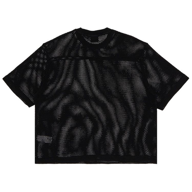 Stussy Mesh Jersey Crew Black