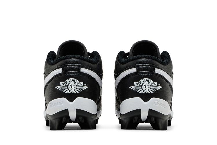 Air Jordan 1 Low Cleat Gs Black White