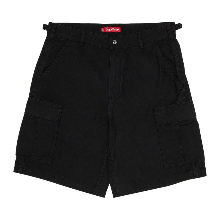 Buy Supreme Cargo Short 'Black' - SS25SH4 BLACK | GOAT