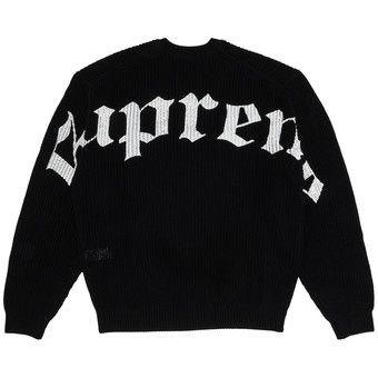 ニッケル水素　Supreme Money Sweater Sブラック Supreme Money Sweater Black Men's - SS25 - US
