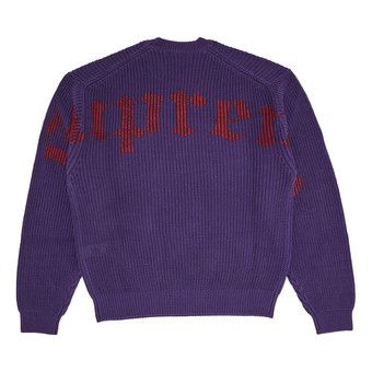 トップス Supreme Old English printed Sweater Supreme Old English Printed Sweater (SS25) - $158