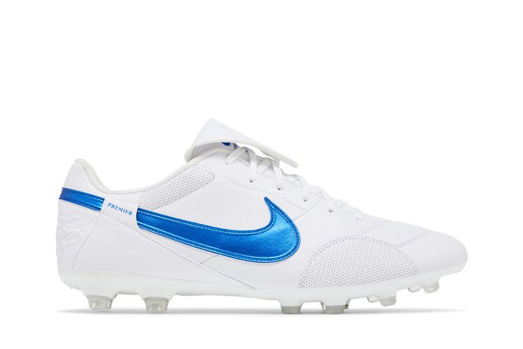 Nike Premier 3 FG White Signal Blue — foto 2