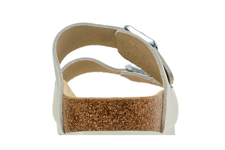 Birkenstock Arizona Natural Leather White