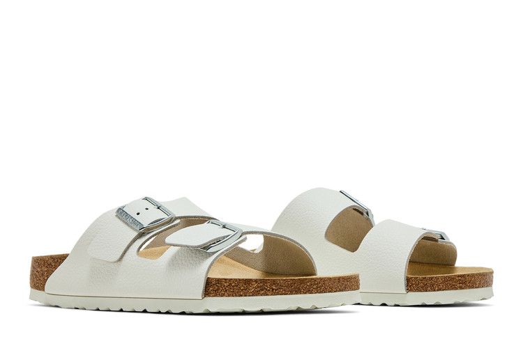 Birkenstock Arizona Natural Leather White