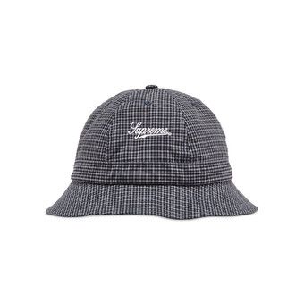 Buy Supreme x Cordura Plaid Bell Hat 'Black' - SS25H58 BLACK | GOAT