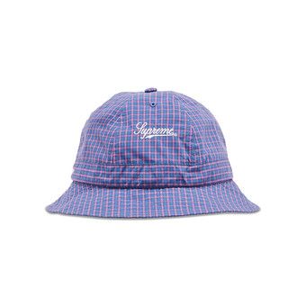 Buy Supreme x Cordura Plaid Bell Hat 'Blue' - SS25H58 BLUE | GOAT