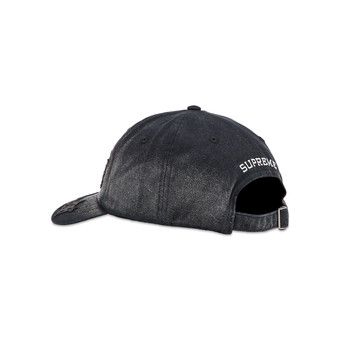 Supreme Leather Applique 6-Panel Red - SS25 - US