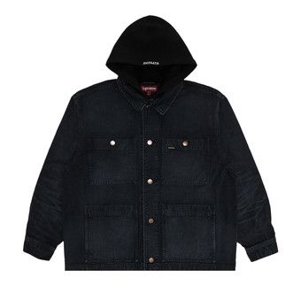 ジャケット・アウター SUPREME 22SS Denim Chore Coat black Supreme Denim Chore Coat (SS22) - $178