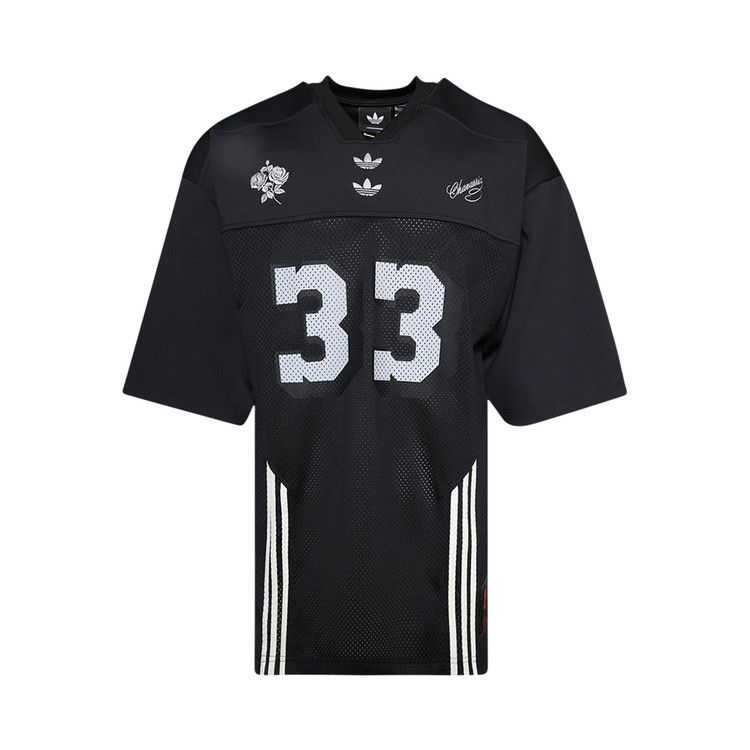 Buy adidas x Willy Chavarria Football Jersey 'Black' - JV6421 | GOAT