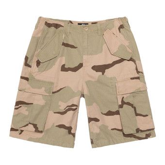 Stussy Cargo Shorts Ripstop Sand Camo Price in India | Culture Circle