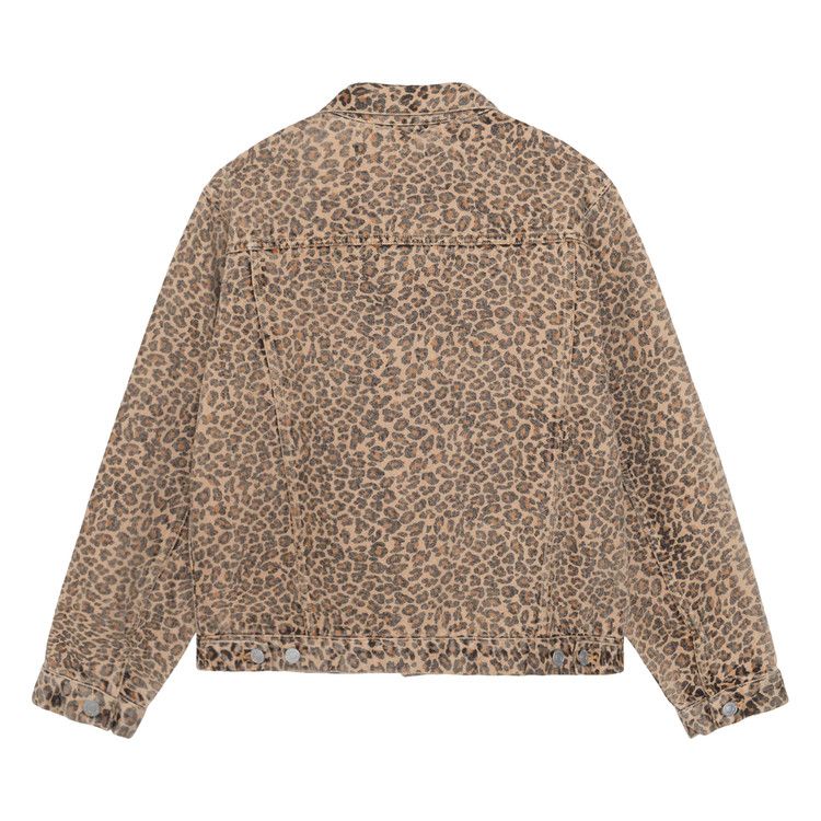 ジャケット・アウター STUSSY Leopard Panel Jacket Stussy Leopard Panel Jacket (Purple) - 115450 PRP - Consortium
