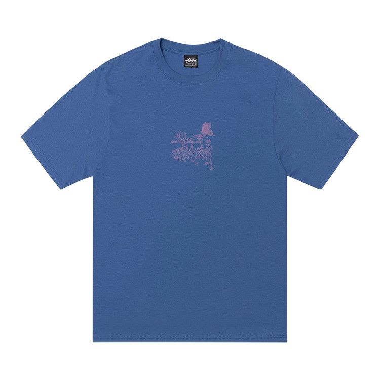 Stussy In Bloom Tee 'blue'