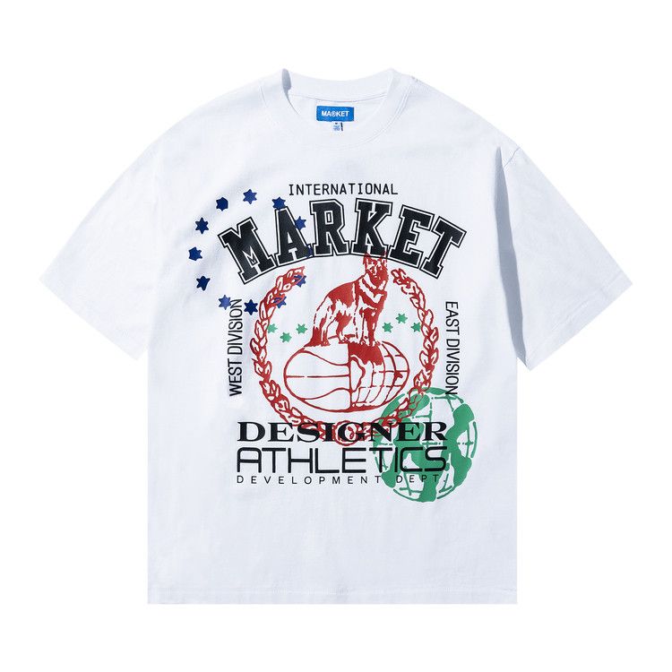 Tシャツ・カットソー MARKET SS23 MARKET T-shirts and Polos (399001375 WHITE) Oversized Organic T-Shirt - Optical White – Colorful Standard