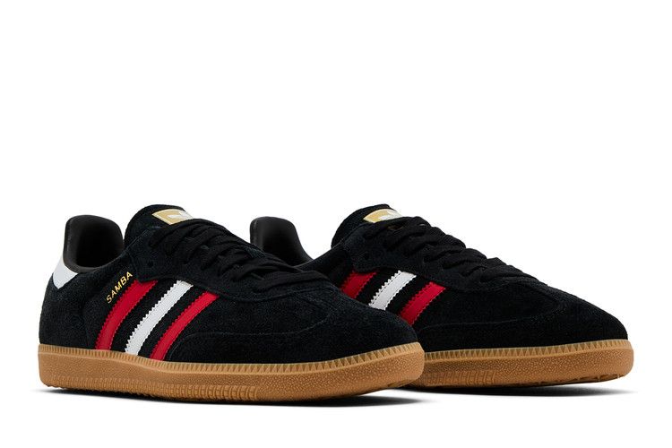 Buy Samba OG 'Black White Scarlet' - IG1824 | GOAT