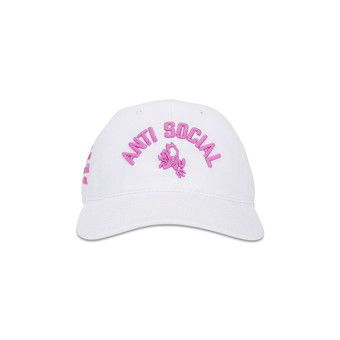 Buy Anti Social Social Club Devil Cap 'White' - 00657