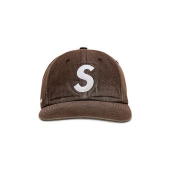 Buy Supreme Cordura Denim S Logo 6-Panel 'Brown' - SS25H90