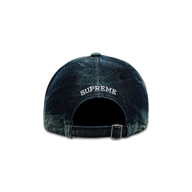 Buy Supreme Cordura Denim S Logo 6-Panel 'Bleached Indigo