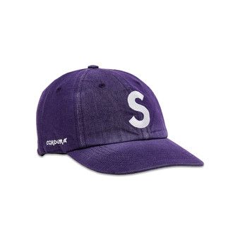 Supreme Brushed Cordura Small Box 6-Panel (FW22) - $48