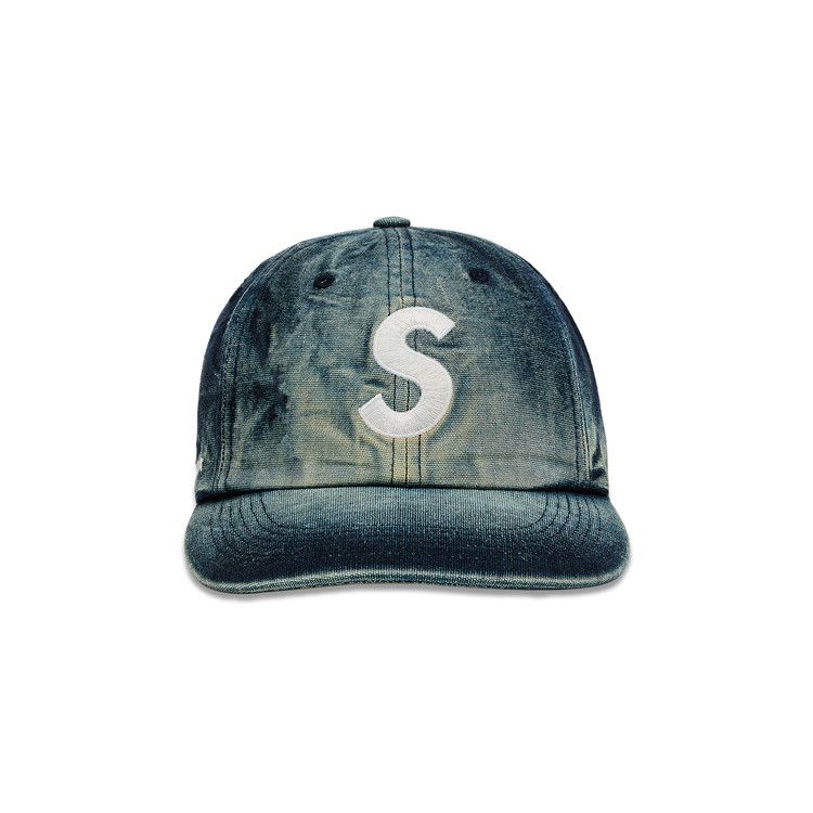 Buy Supreme Cordura Denim S Logo 6-Panel 'Bleached Indigo