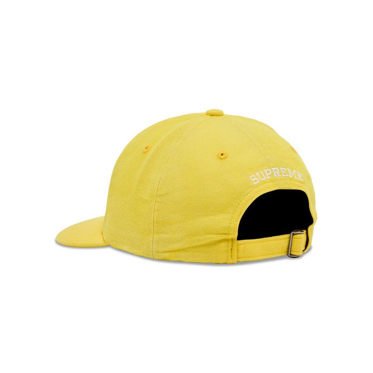 Buy Supreme Cordura Denim S Logo 6-Panel 'Yellow' - SS25H90