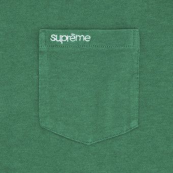Buy Supreme Short-Sleeve Pocket Tee 'Green' - SS25KN4 GREEN