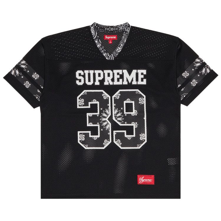 【Supreme】Bandana Football Jersey★White★25SS★ 1621246_01.jpg.jpeg