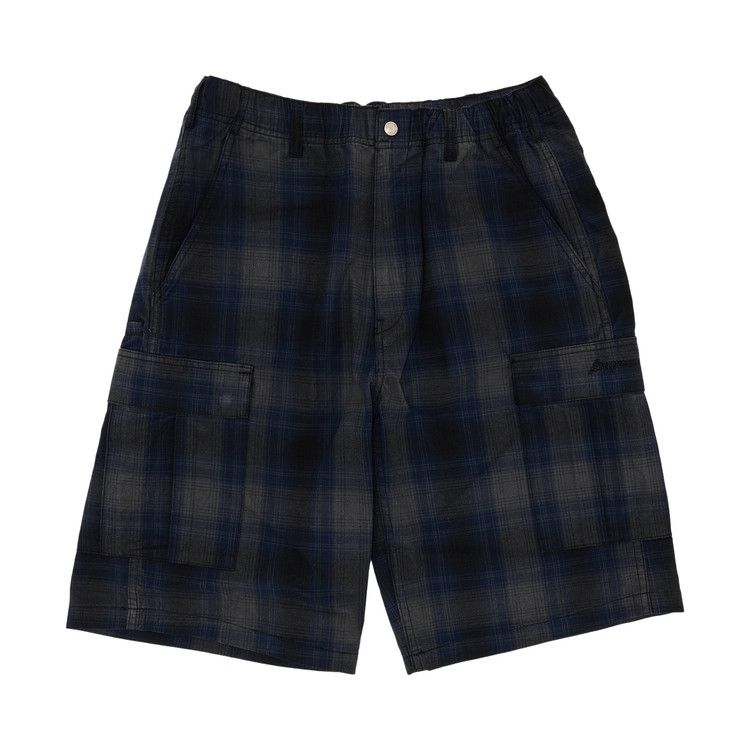 Buy Supreme Shadow Plaid Cargo Short 'Black' - SS25SH5 BLACK