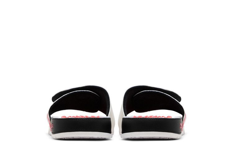 Air Jordan Hydro 5 RETRO Slide White Fire Red