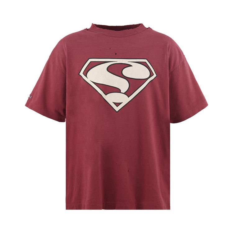 SAINT Mxxxxxx ? Short-Sleeve T-Shirt 'Burgundy' — foto 2