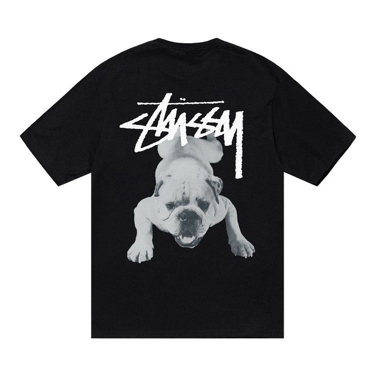 Buy Stussy Stock Dog Tee 'Black' - 1905159 BLAC | GOAT