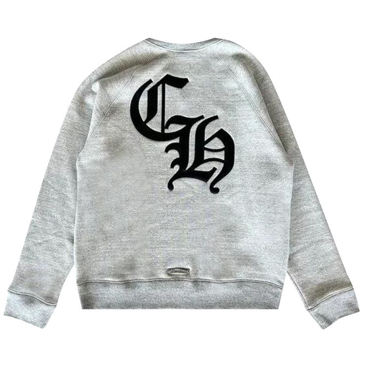 Chrome Hearts Triple Cross Crewneck 'grey'