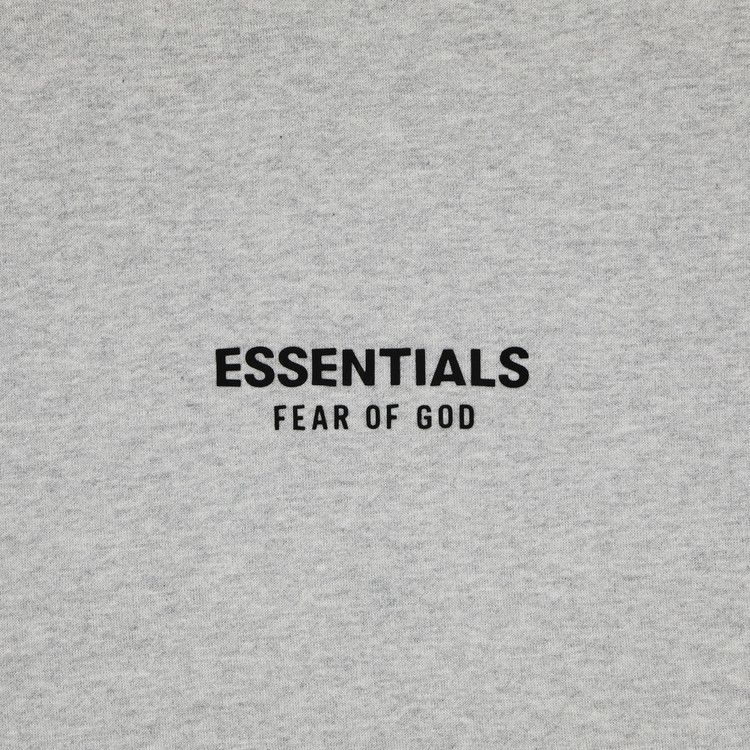 Fear Of God Essentials Fleece Crewneck Ii 'light Heather Grey'