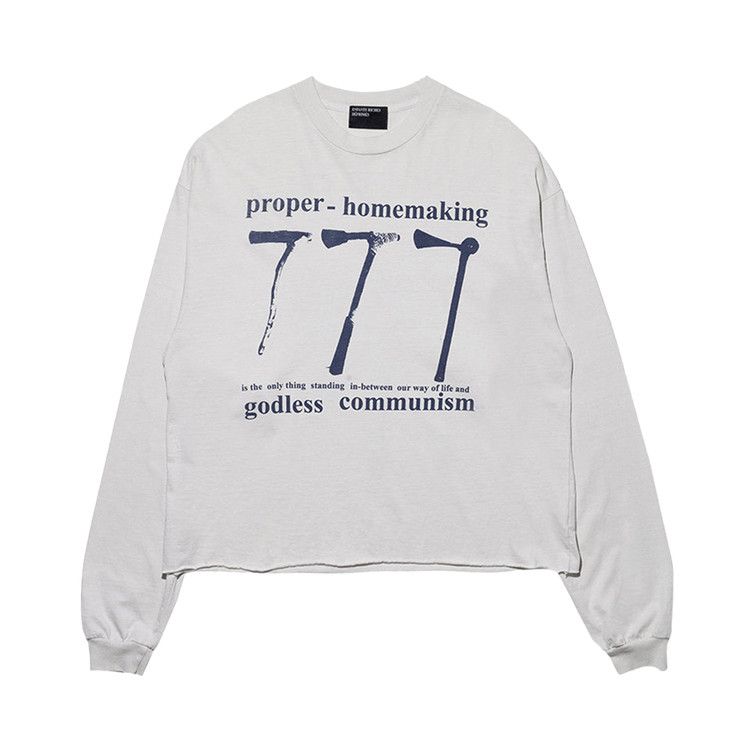 Buy Enfants Riches Déprimés 777 Long-Sleeve T-Shirt 'Faded White