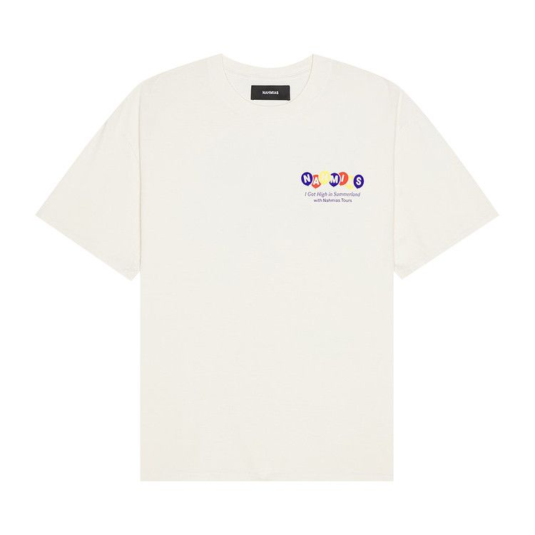 Nahmias High In Summerland Boxy T-Shirt Egg White