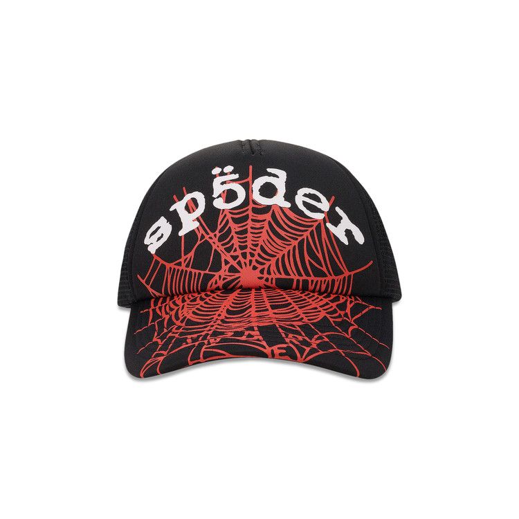 Buy Sp5der OG Web V2 Trucker 'Black' - H05FW24BLK | GOAT