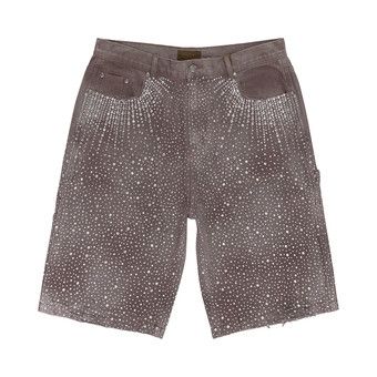 Buy Birth Of Royal Child Redial Diamond Jorts 'Brown