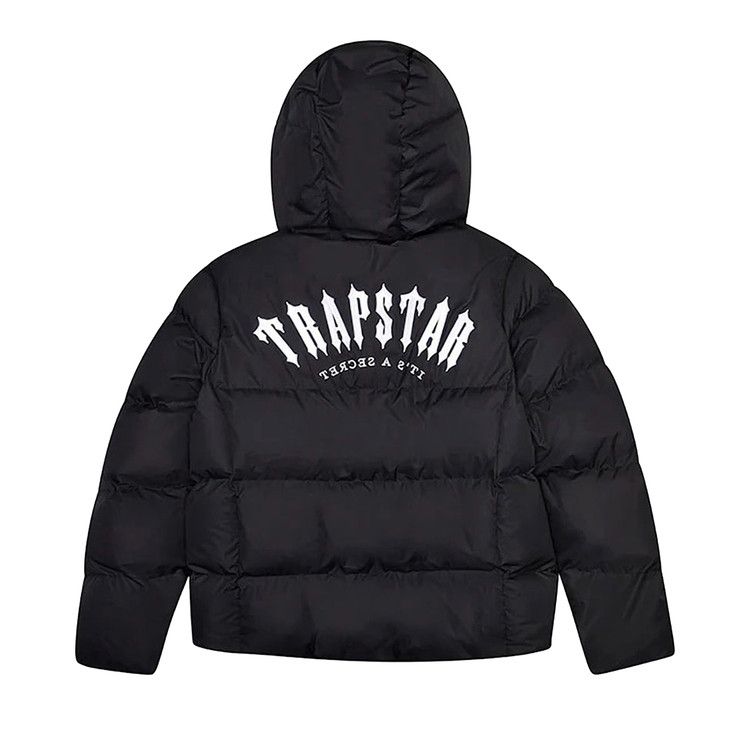Trapstar Irongate Hooded Puffer Jacket 'black'