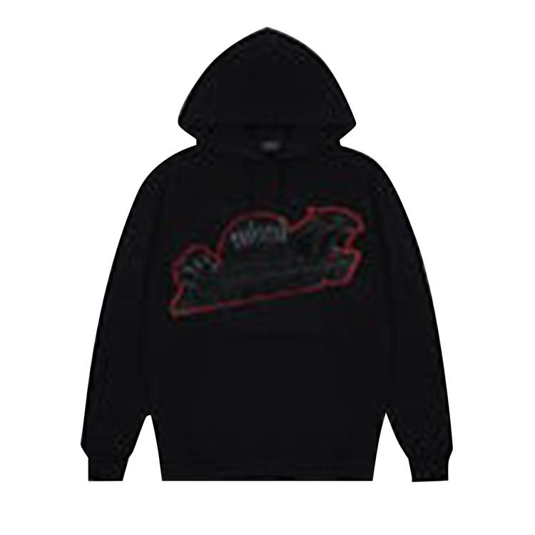 Trapstar Shooters Hoodie Tracksuit 'black/Red'