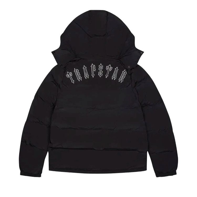 Trapstar Irongate Detachable Hooded Puffer Jacket 'black'
