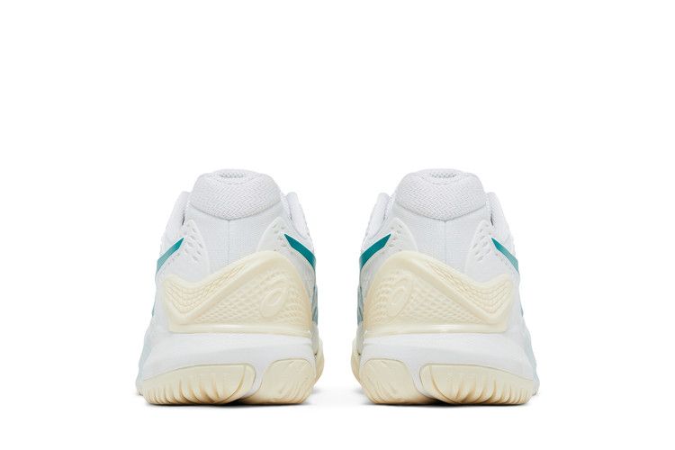 Asics Gel Resolution 9 White Pitch Green