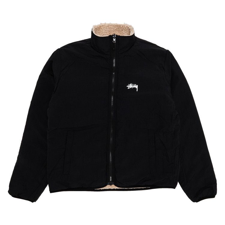 Stussy Sherpa Reversible Jacket 'beige'