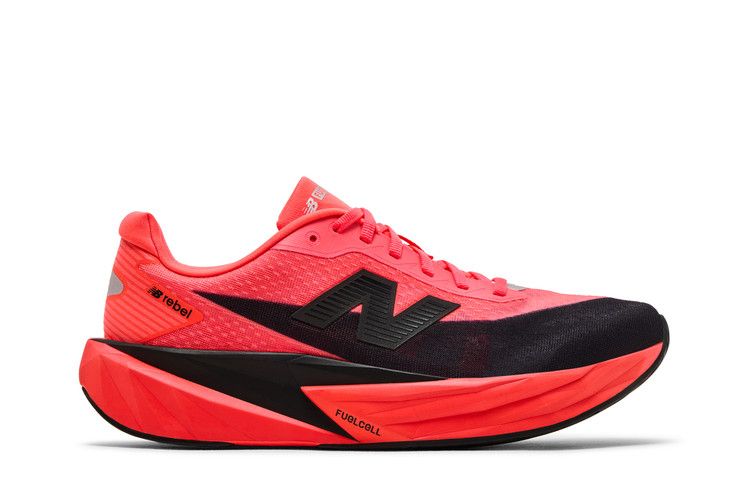 New Balance FuelCell Rebel v5 Urgent Red Black — foto 2
