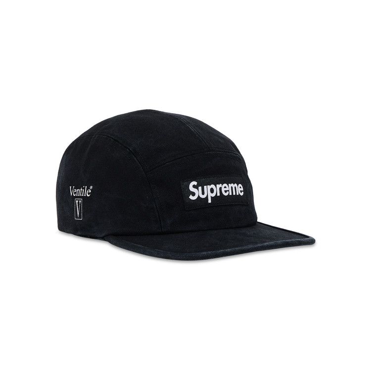 Buy Supreme Ventile Camp Cap 'Black' - SS25H50 BLACK | GOAT CA