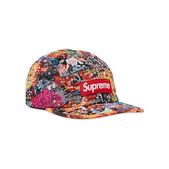 Supreme AOI Embroidered Camp Cap (SS25) - $68