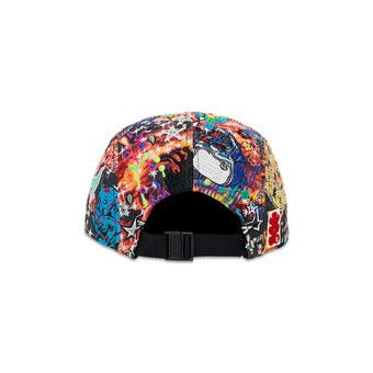 Buy Supreme Aoi Embroidered Camp Cap 'Flames' - SS25H122